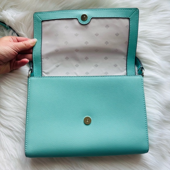 Kate Spade Cove Street Dody Crossbody  in Aqua Bloom - Picture 7 of 11